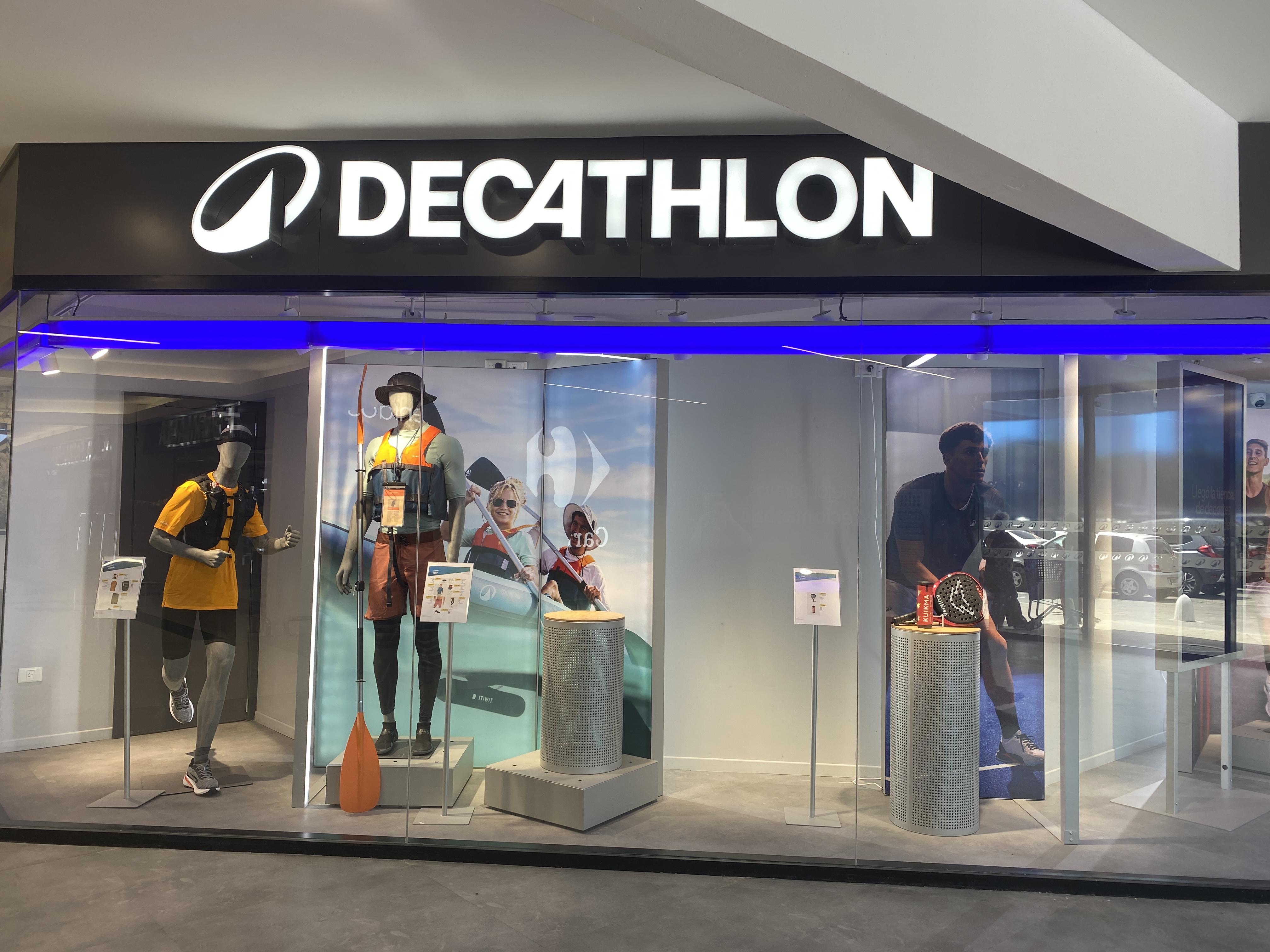 Análisis de la vidriera de Decathlon Argentina